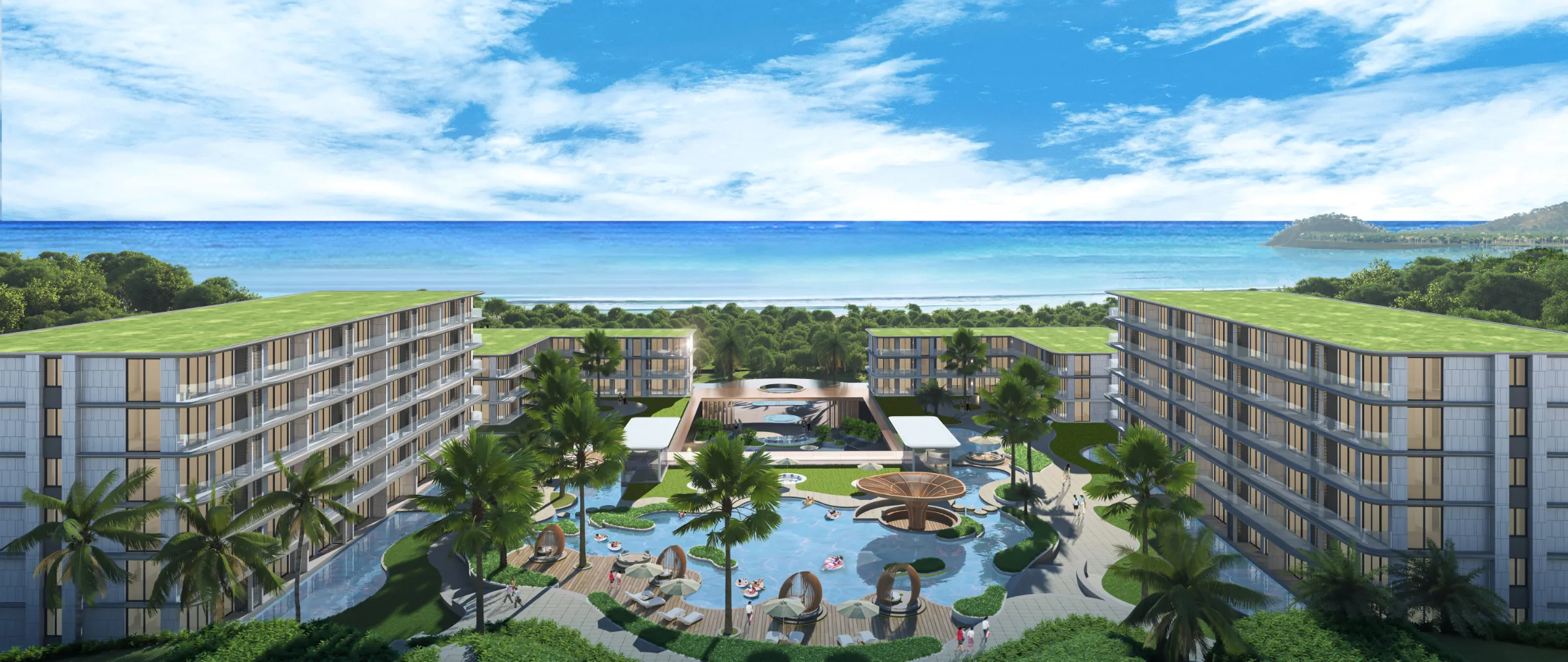 Фото комплекса AYANA Heights Seaview Residences
